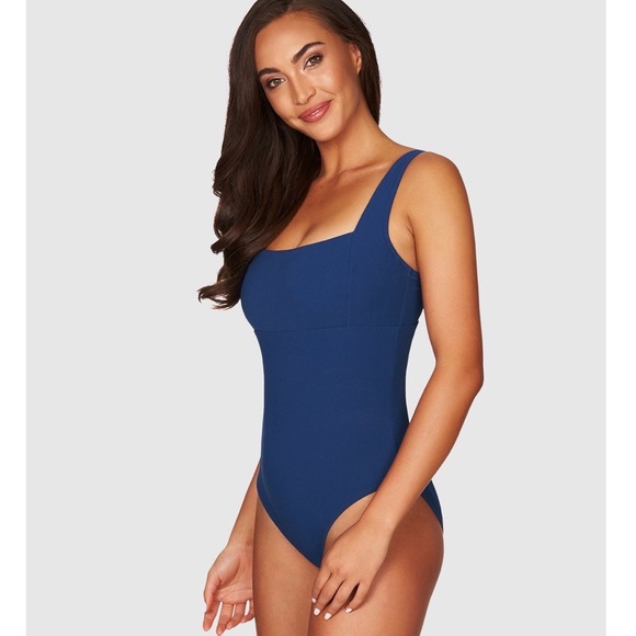 Sea Level Ribbed One Piece Swimsuit NWT retails $119 - Picture 2 of 4